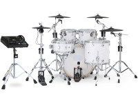 <b>DW DWe 5-piece Drum Kit Bundle White Marine Pearl, Roland V71, 4CY-4WT-01, DEKTFP05TBWMCPRCV71</b> <b>DW DWe 5-piece Drum Kit Bundle White Marine Pearl, Roland V71, 4CY-4WT-01, DEKTFP05TBWMCPRCV71</b>